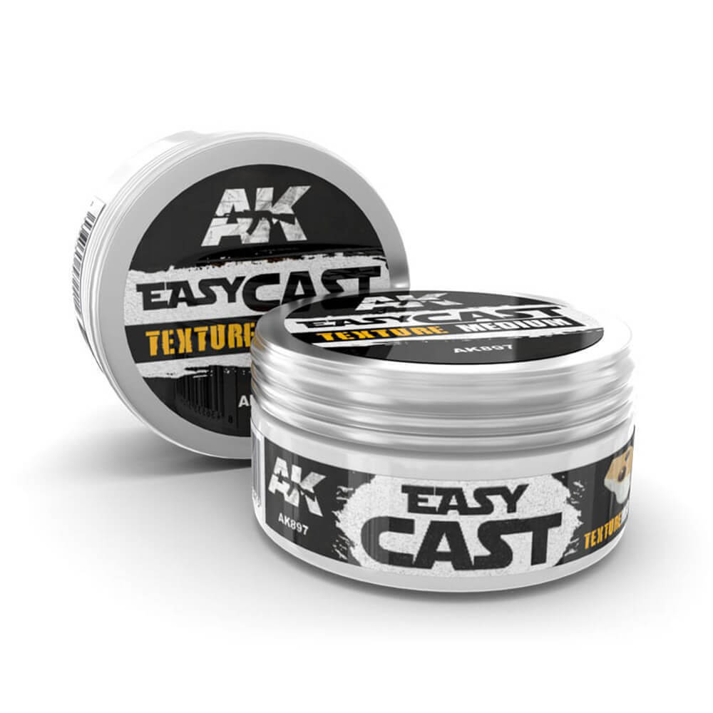 AK Interactive integra la texture Easy Cast su qualsiasi plastica, resina o meta