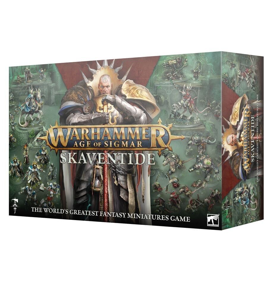 SKAVENTIDE set di 74 miniature IN INGLESE warhammer AGE OF SIGMAR età 12+