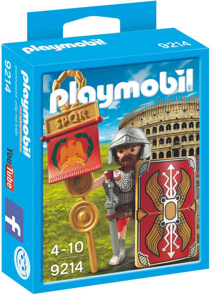 Playmobil Romani 9214 LEGIONARIO VESSILLIFERO ROMANO MIB, 2016