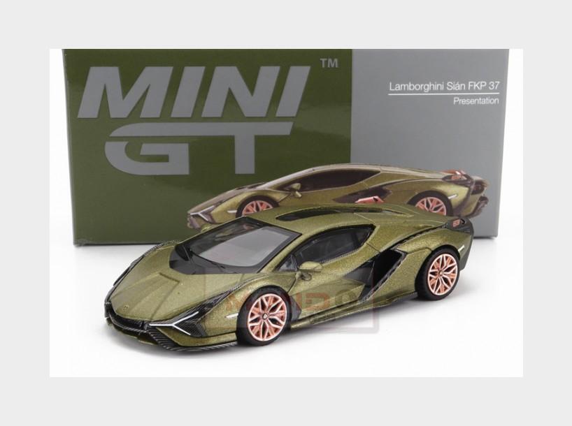 1:64 TRUESCALE Lamborghini Sian Fkp 37 Hybrid 2020 Green MGT00529-L
