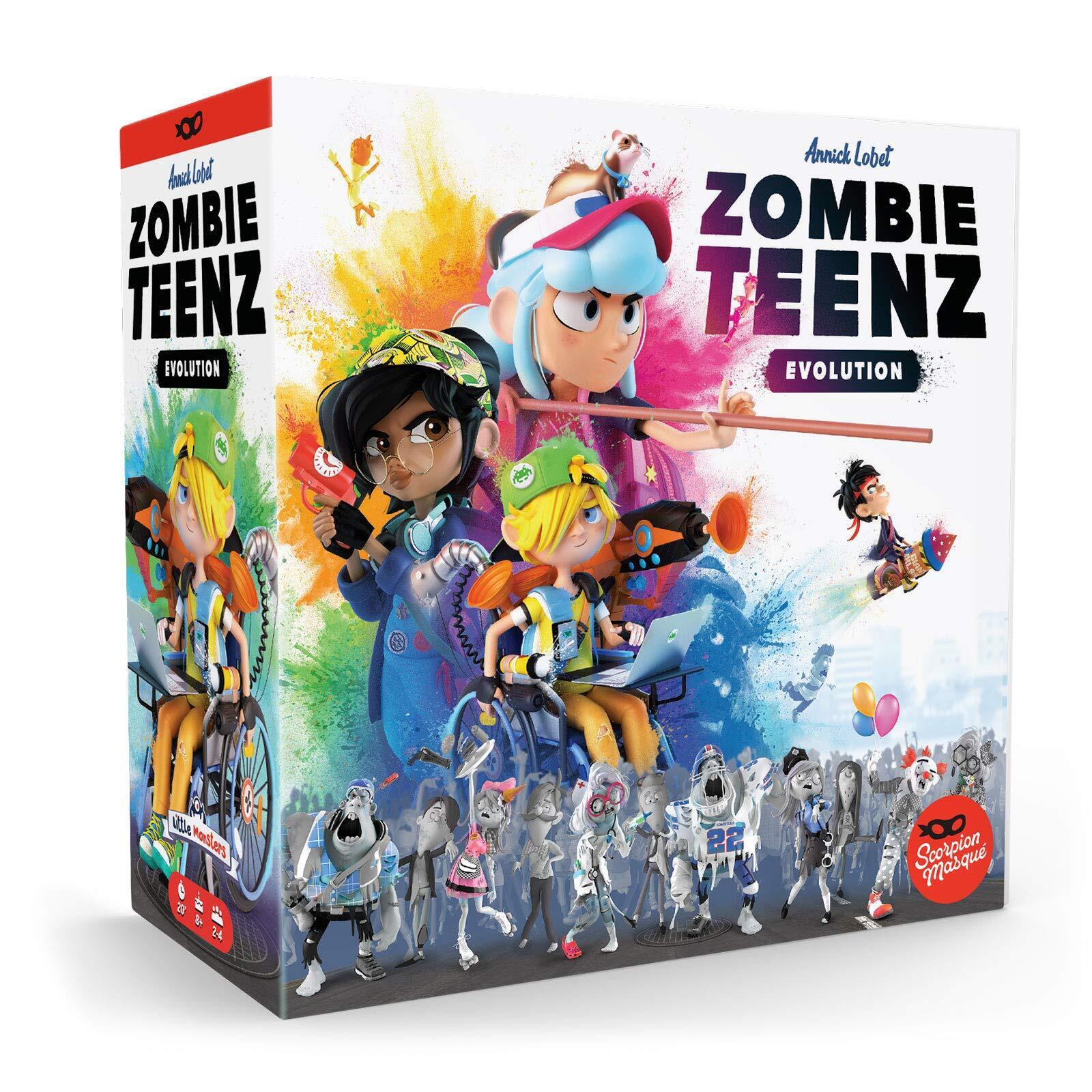Scorpion Masqué   Zombie Teenz Evolution   Board Game   Ages 8+   2-4 Players