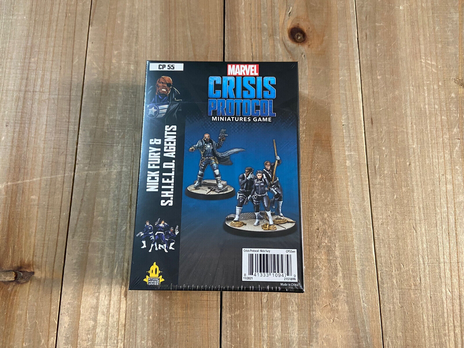 Marvel Crisis Protocol Nick Fury & Shield Agents - English Ed. ATOMIC MASS GAMES