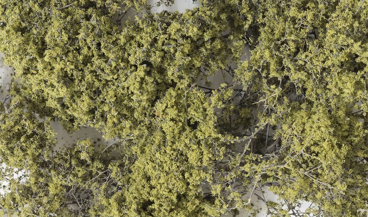 Woodland Scenics Fine Leaf Foliage - Olive Green