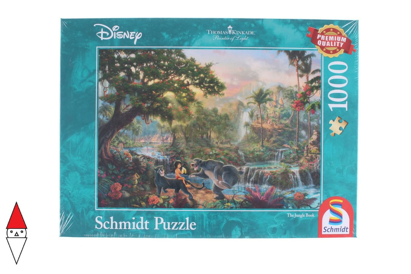 PUZZLE DISNEY SCHMIDT CARTONI ANIMATI KINKADE DISNEY THE JUNGLE BOOK 1000 PZ