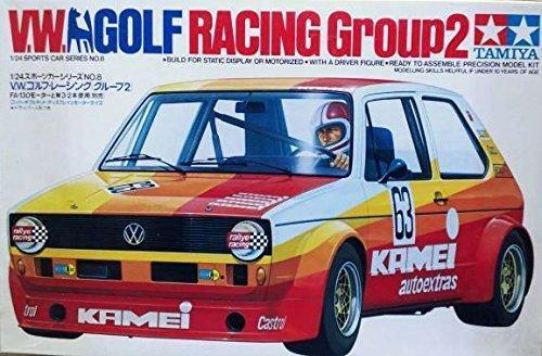 Raro model kit Tamiya 1/24 V.W. Golf Racing (Gruppo 2) dal Giappone 3881