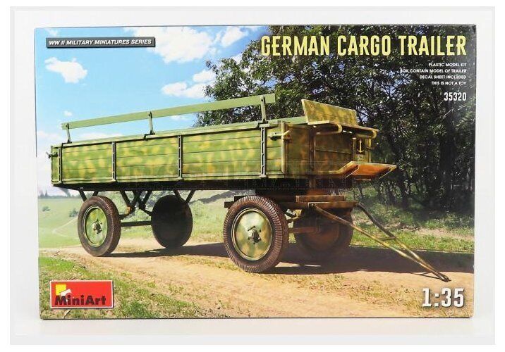 MINIART 35320 ACCESSORIES - GERMAN CARGO TRAILER - 1/35