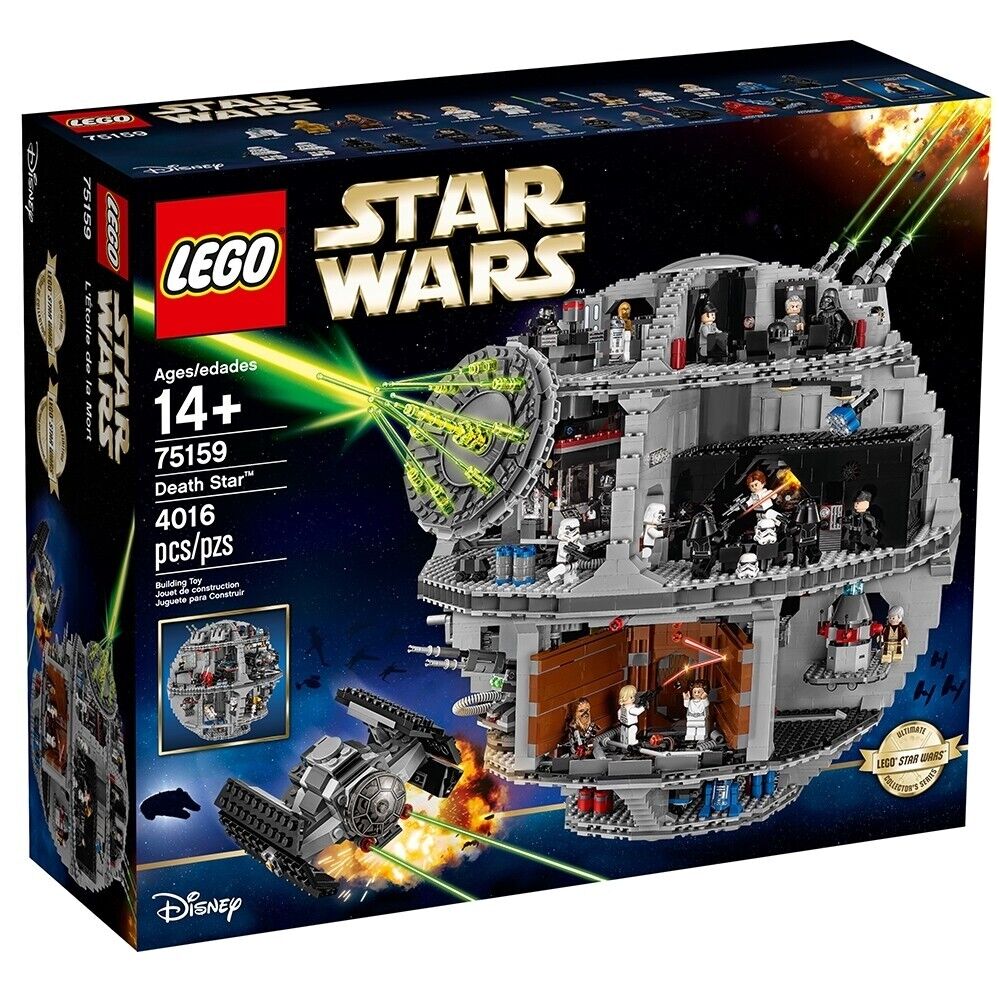 LEGO 75159 STAR WARS DEATH STAR - MISB PERFETTO RITIRATO - NEW SEALED RETIRED