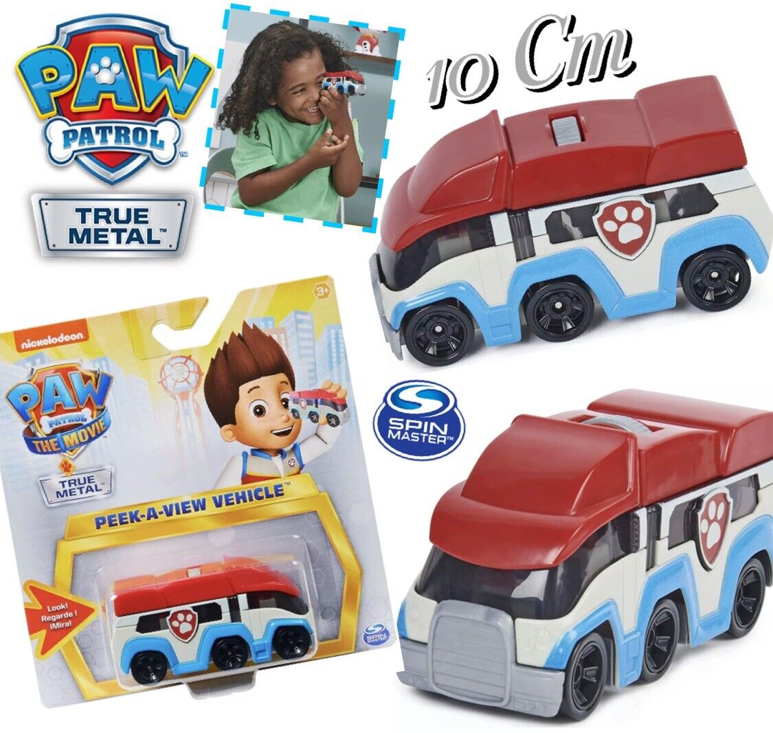 Paw Patrol veicolo paw patroller true metal spin master
