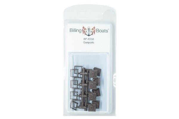 Billing Boats BF0538 - CANNONIERE (GUNPORTS) - 8 pz