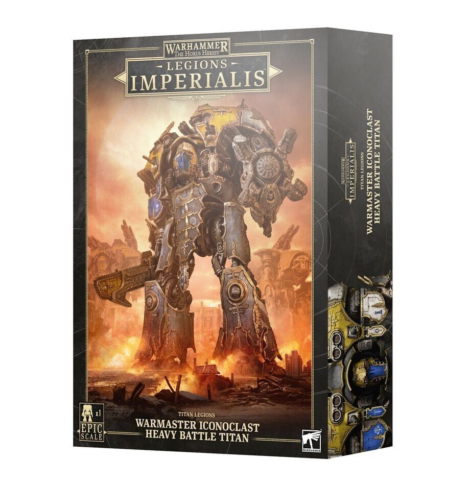WARMASTER ICONOCLAST heavy battle titan EPIC SCALE warhammer THE HORUS HERESY et