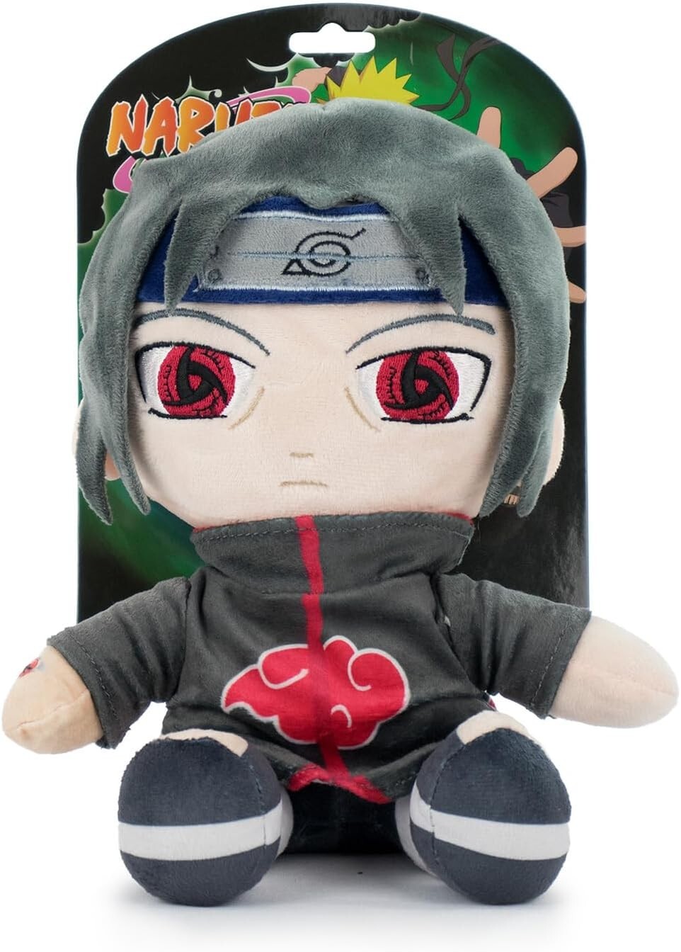 Peluche Naruto Shippuden. Peluche Itachi Naruto Impulse 25 cm. Morbido Pupazzo.