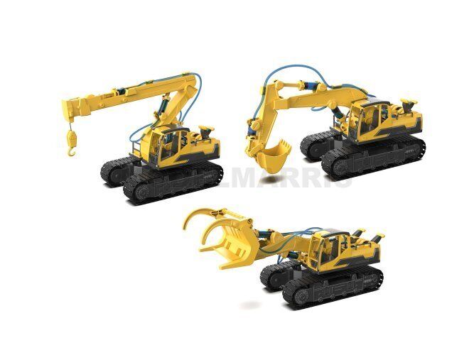 REVELL 21305 Hydraulic Excavator 3in1: Revell Engineers