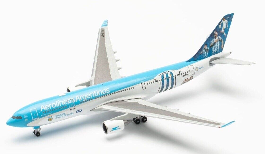 HERPA - AIRBUS A330-200 Aerolíneas Argentinas Selección de Argentina - 1/500 ...