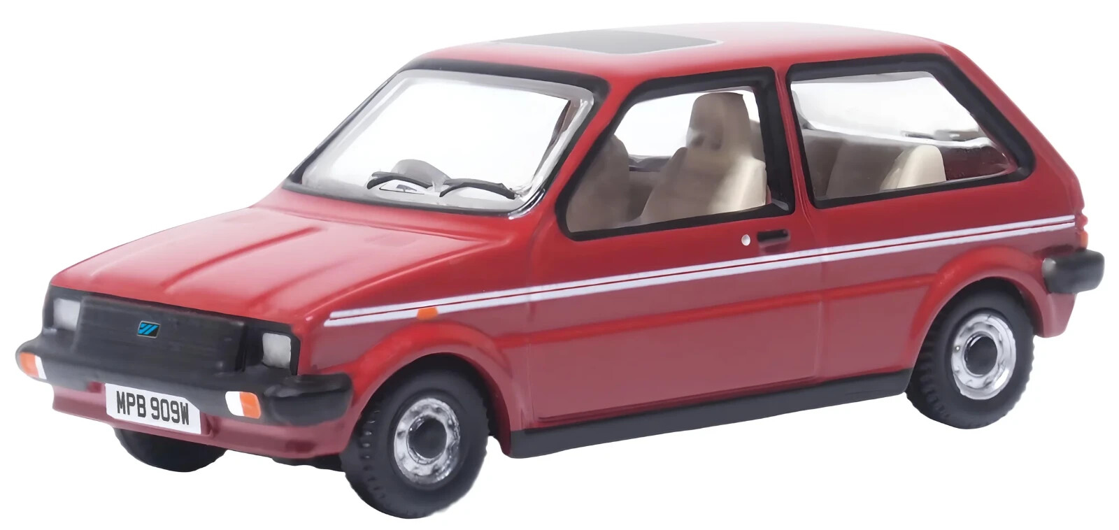 Oxford 76MET001 Austin Mini Metro Emberglow Principessa Diana 1/76 Scala 00
