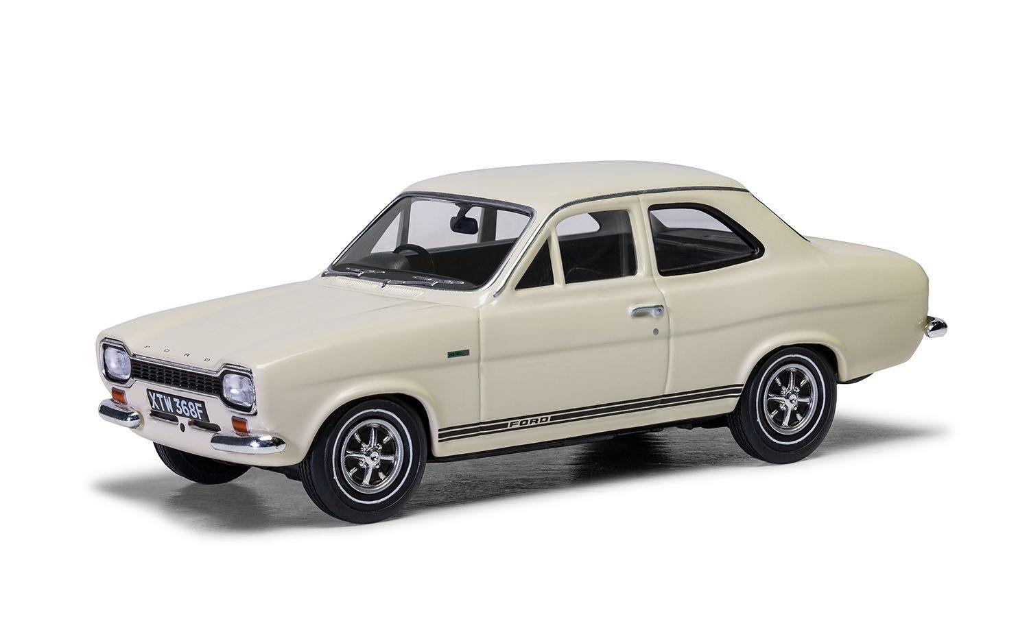 Corgi Vanguards 1:43 Ford Scorta Mki Bialbero Ermellino Bianco (Ford Premere
