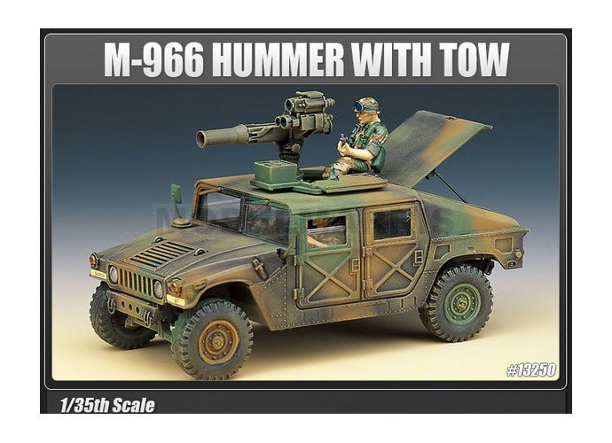 ACADEMY 13250 1/35 M-966 Hummer with Tow