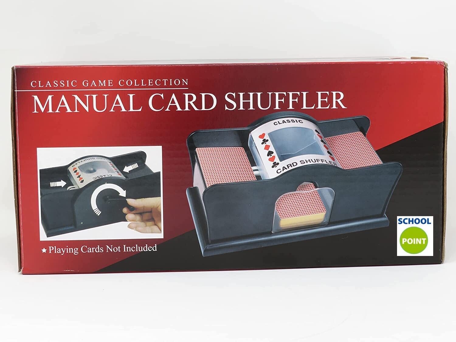 Mescolatore manuale Manual Card Shuffler (carte da gioco non incluse)