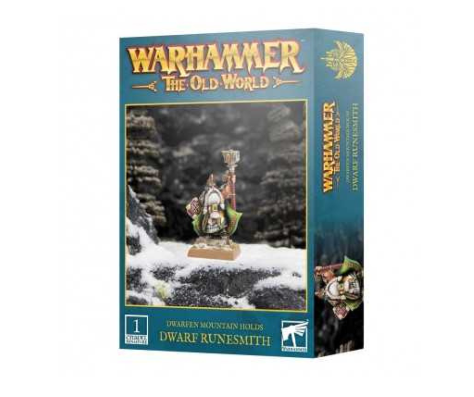 DWARF RUNESMITH - WARHAMMER THE OLD WORLD - PREORDINE SPED DAL 03/08/2024