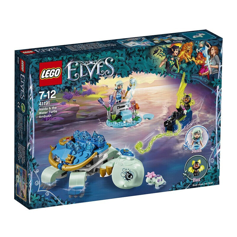 Originale LEGO Elves 41191 - Naida E L'Agguato Della Tartaruga Dello Acqua