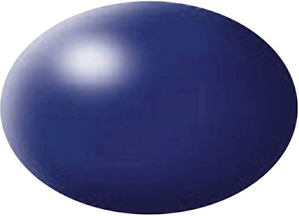 REVELL - Pittura acrilica Lufthansa blu satinato vasetto da 18 ml -  - REV36350