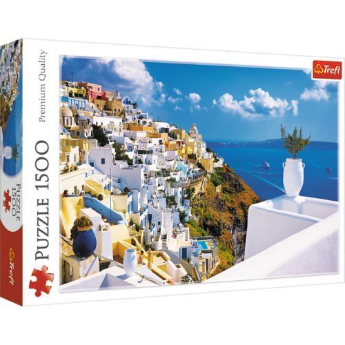 Trefl TRF26119 Puzzle da 1500 Pezzi - Santorini, Greece