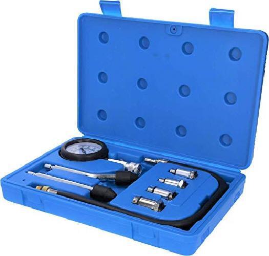 Brilliant Tools 8-pcs Petrol engine compression tester set