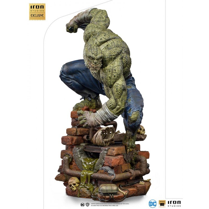 Killer Croc Deluxe BDS Art Scale 1/10 Statue IRON STUDIOS