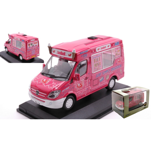 MERCEDES WHITBY MONDIAL ICE CREAM 1:43 Oxford Veicoli Commerciali Die Cast