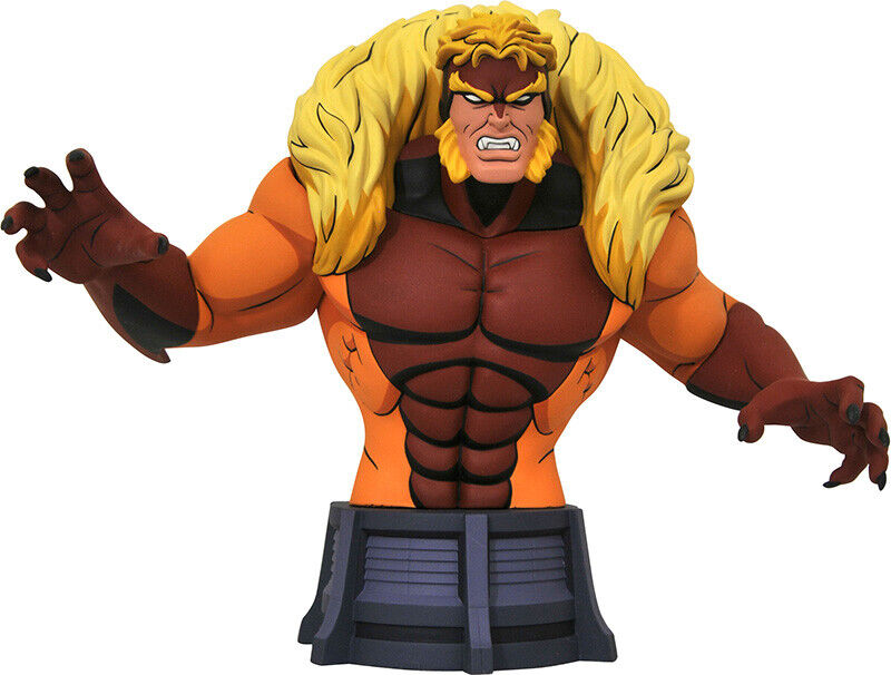 X-Men Sabretooth Marvel Animated Bust DIAMOND SELECT TOYS