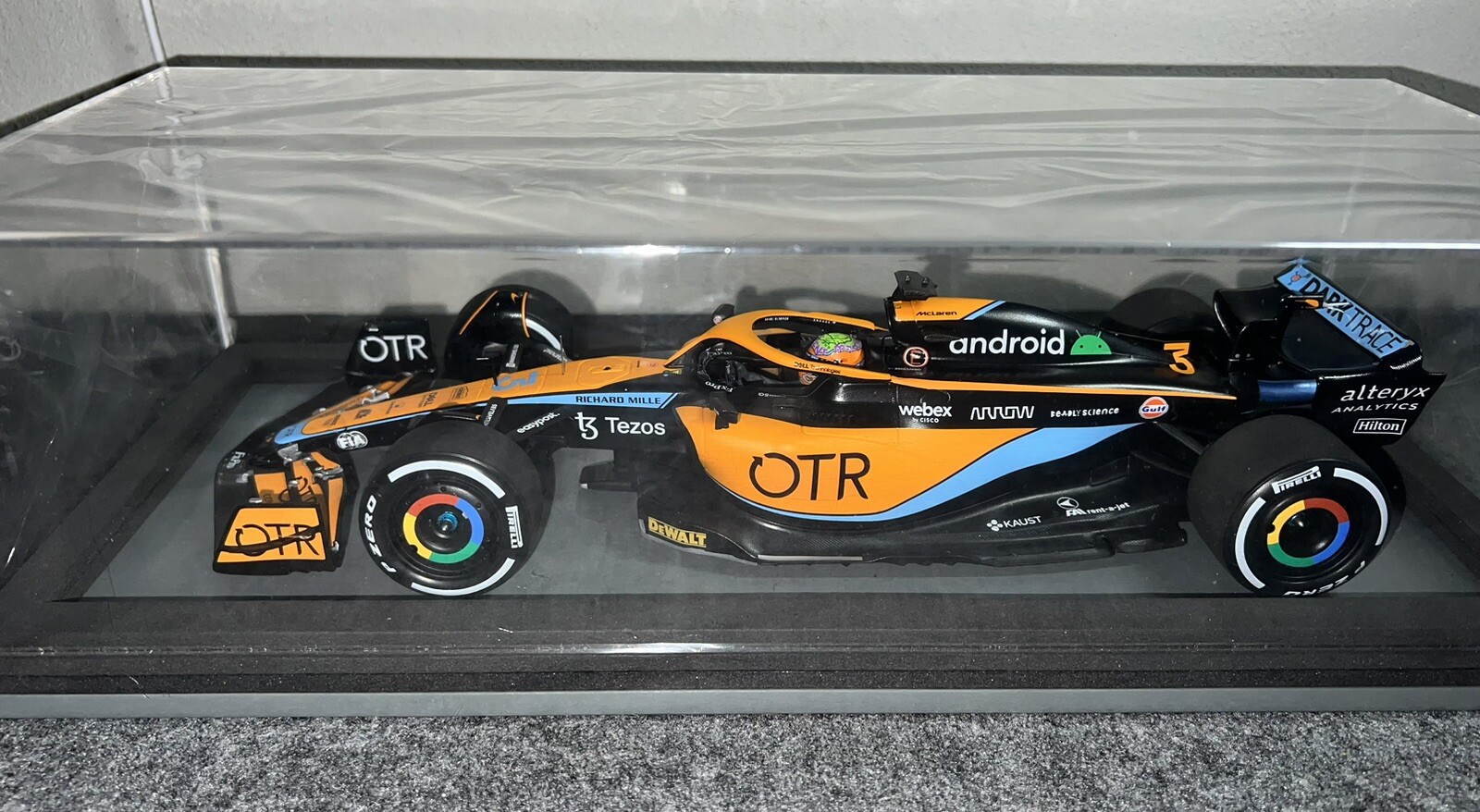 McLaren MCL36 - Daniel Ricciardo (2022), GP d'Australia, 1:18 Spark, 18S758