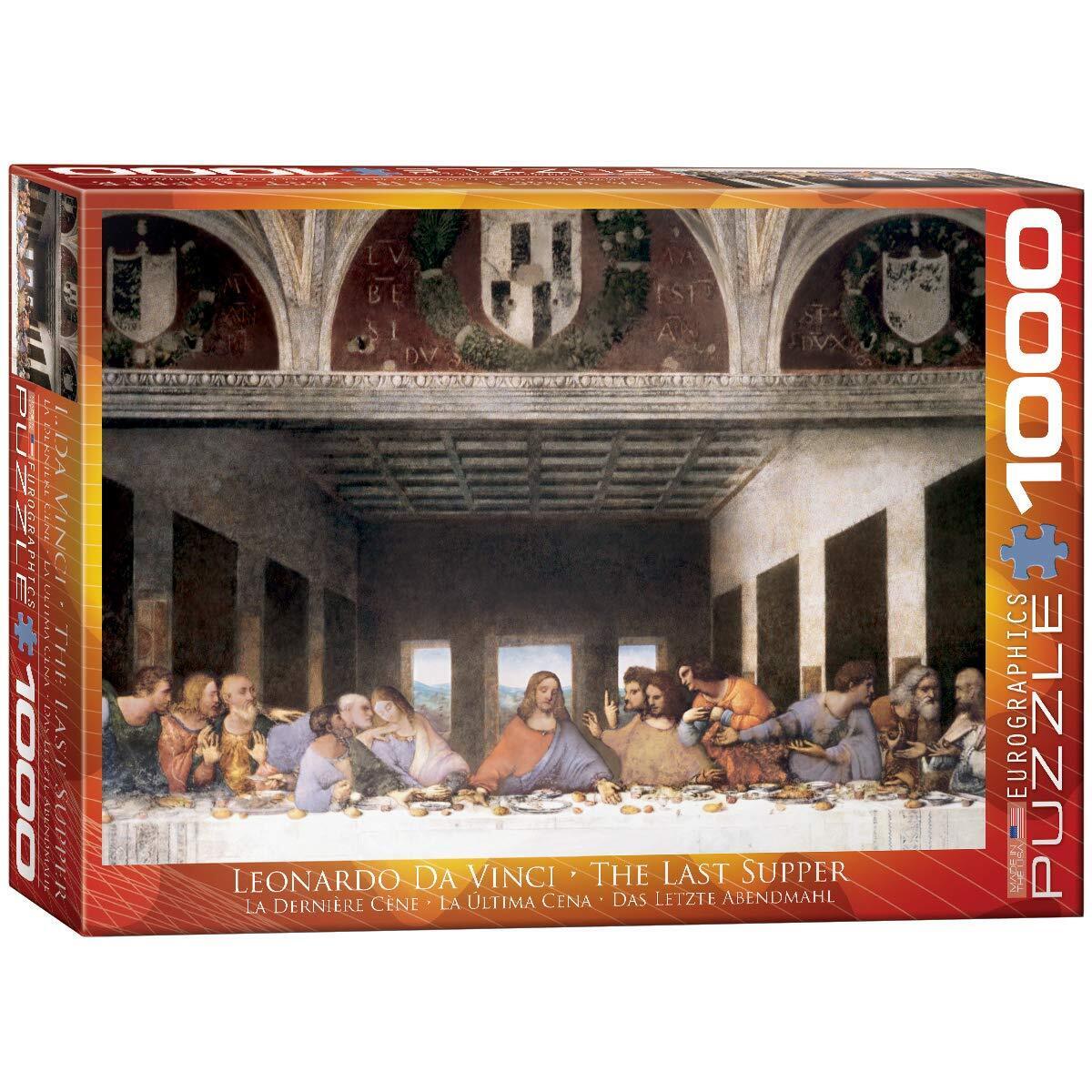 EuroGraphics the Last Supper by Leonardo Da Vinci Puzzle (1000 Pieces)