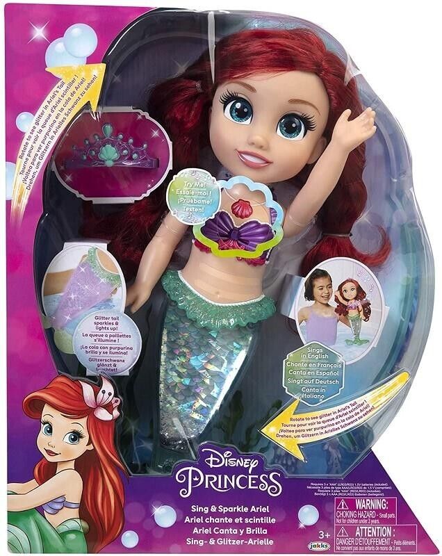 Disney Princess Ariel canta e brilla.