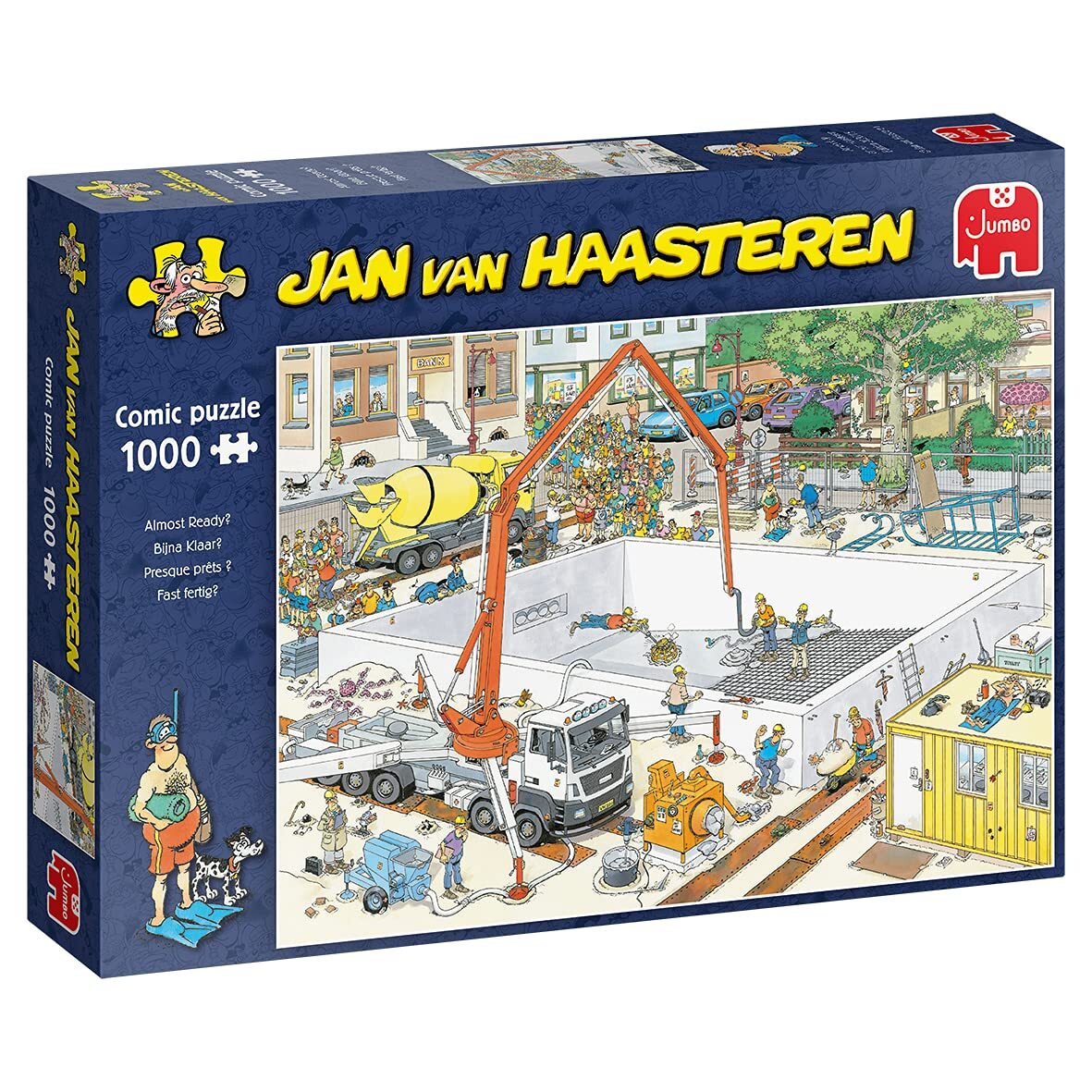 Jan van Haasteren Jumbo Spiele Jan van Haasteren Fast Fertig - Puzzle 1000 Teile