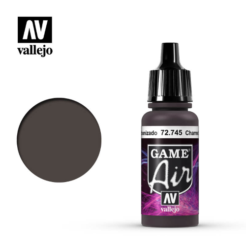 Vallejo Game Air Charred Brown