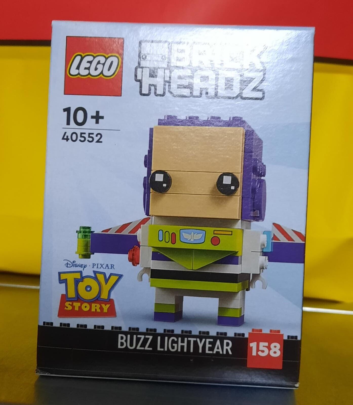 LEGO BRICKHEADZ 40552 BUZZ LIGHTYEAR TOY STORY 158 NUOVO MISB Sigillato