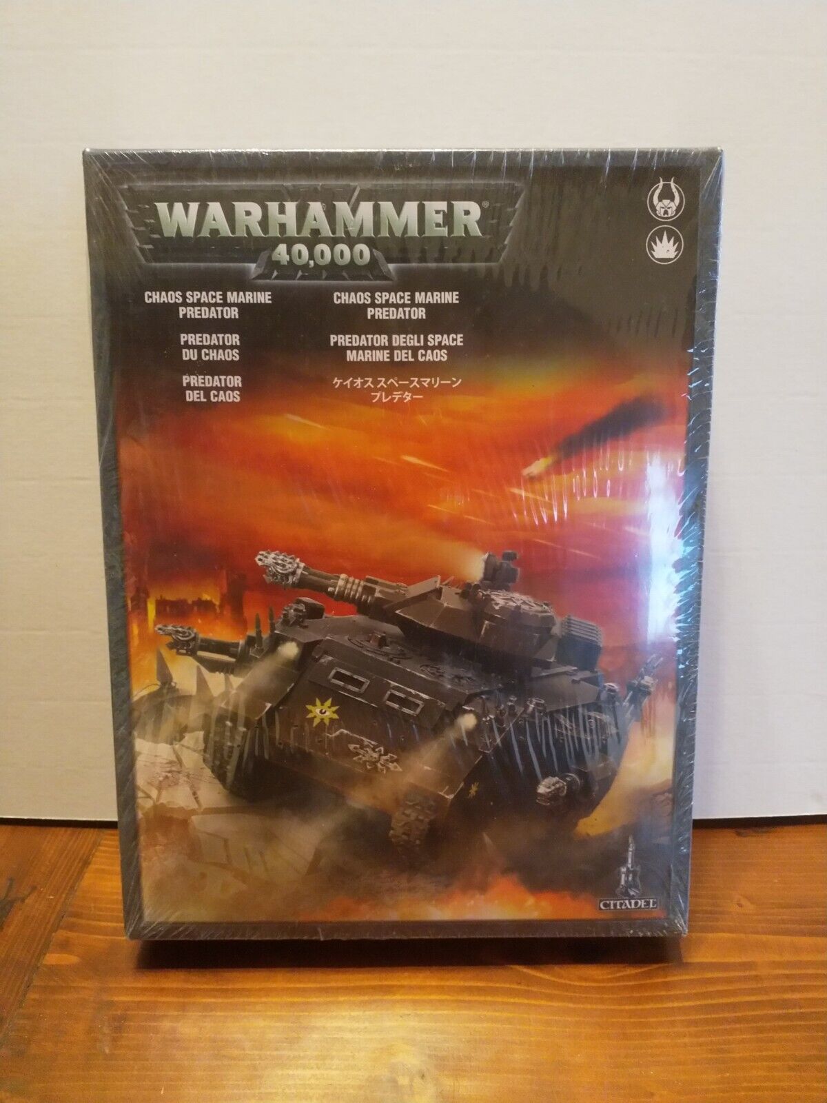 Warhammer 40K CHAOS SPACE MARINE PREDATOR - Games Workshop Citadel (LEGGI)