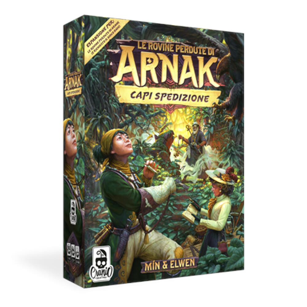 Le Rovine Perdute di Arnak: Capi Spedizione Gioco da Tavolo in Italiano
