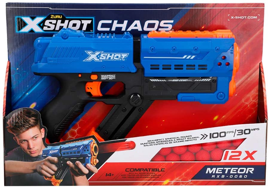 ZURU XSHOT CHAOS METEOR+12 SFERE