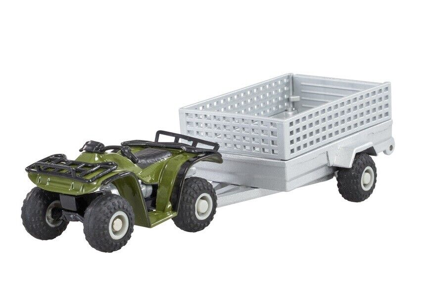 BRITAINS - Quad ATV con rimorchio  - 1/32 - BRI43358