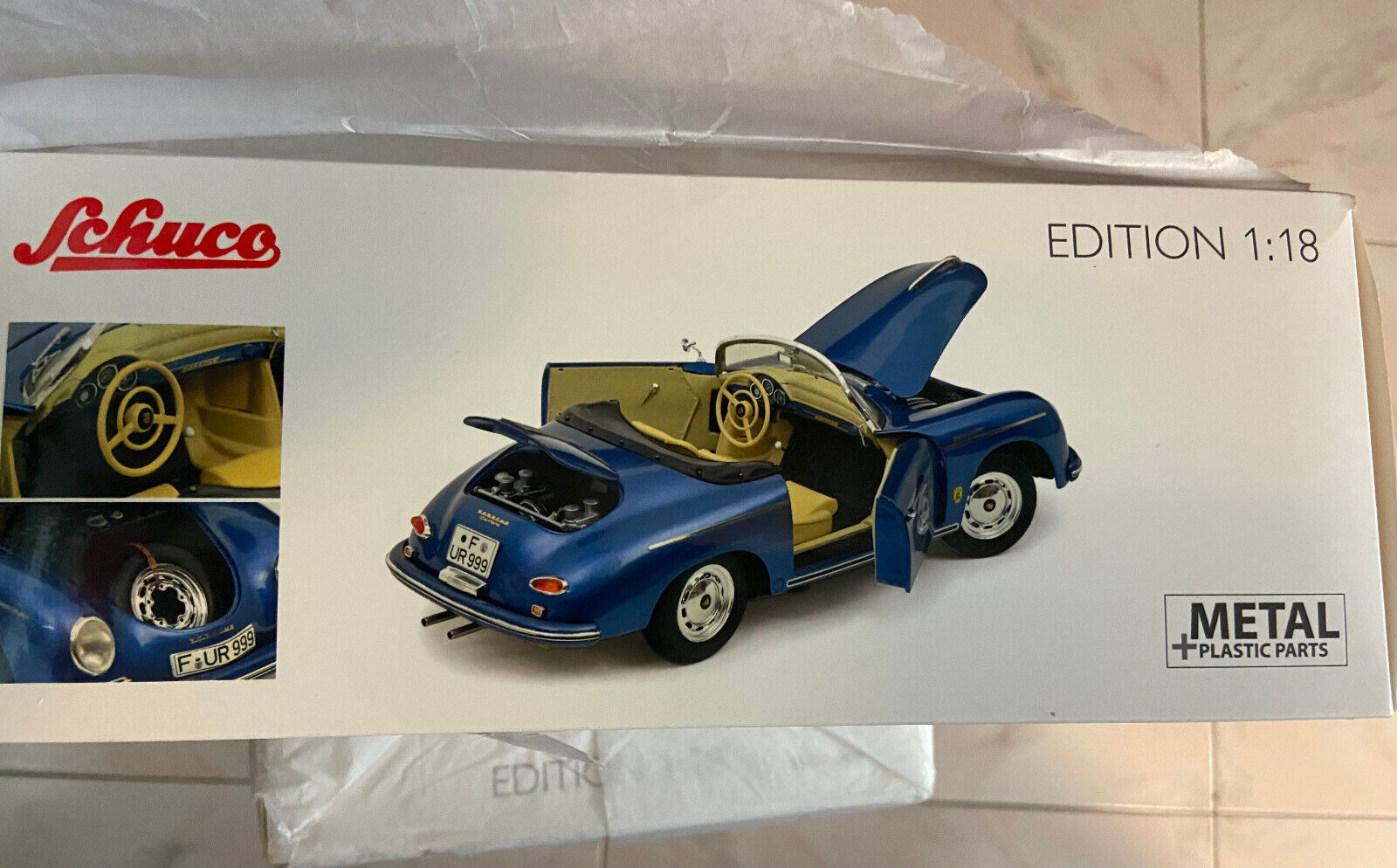 PORSCHE 356 SPEEDSTER 1/18 450031800 Schuco