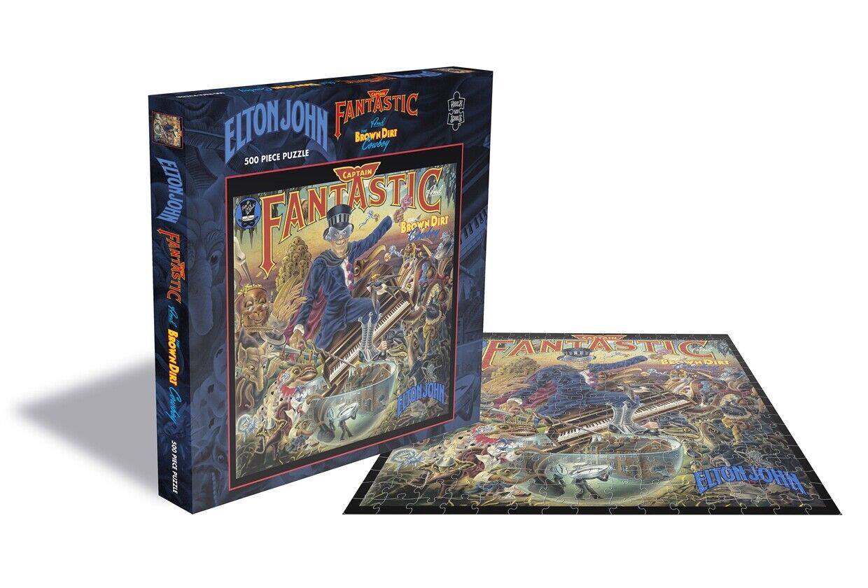 Elton John Captain Fantastic And The Brown Dirt Cowboy (500 Piece Jigsaw Puzzle)