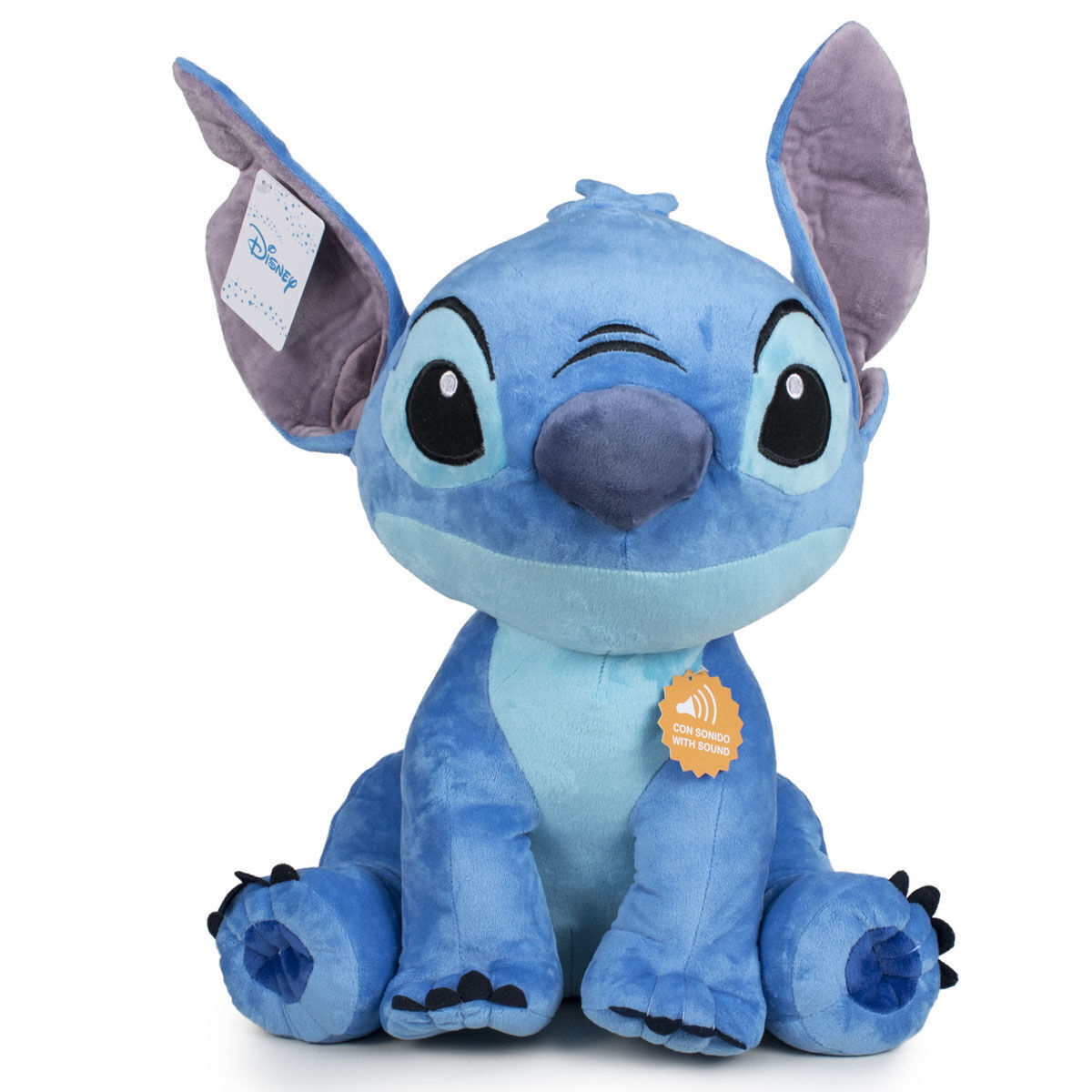 Peluche Stitch con Suoni - Blu 40Cm