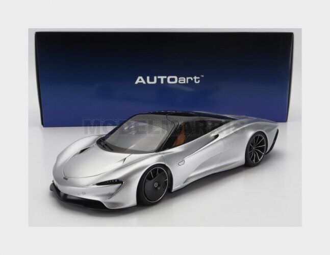 AUTOART 76090 McLAREN - SPEEDTAIL 2020 - SUPERNOVA SILVER - 1/18
