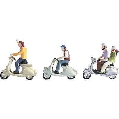 Scooter e piloti 4 personaggi con accessori N NH36910 - noch modellismo