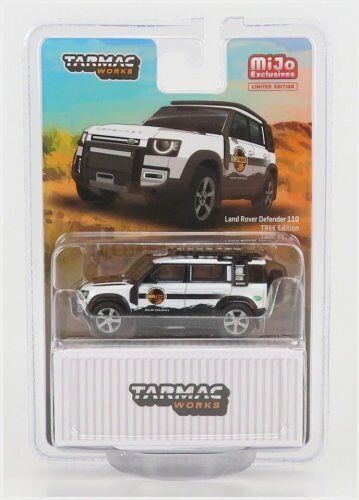 TARMAC T64G-020-TREK LAND ROVER - NEW DEFENDER 110 TREK EDITION 2020 - WHITE BLA