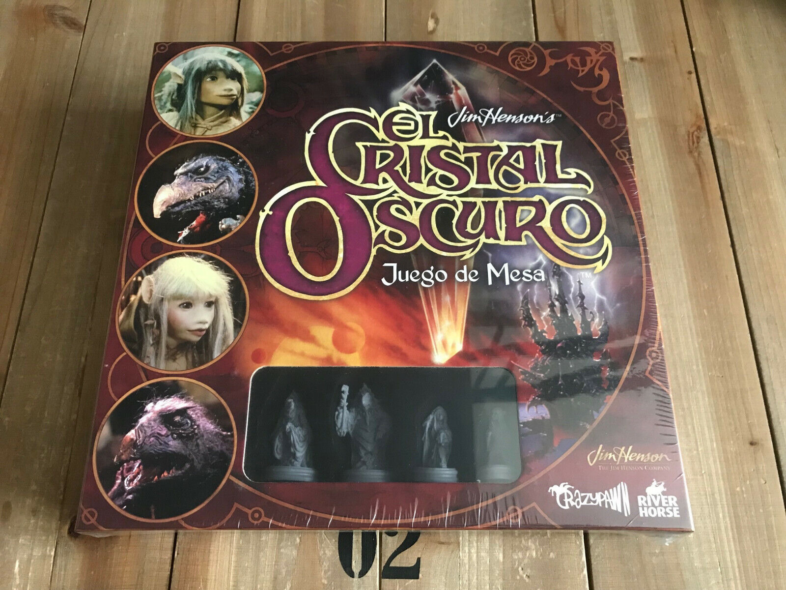 Gioco Da Tavolo - L' Vetro Scuro, - CRAZY PAWN GAMES Ed. Spagnolo - Jim Henson