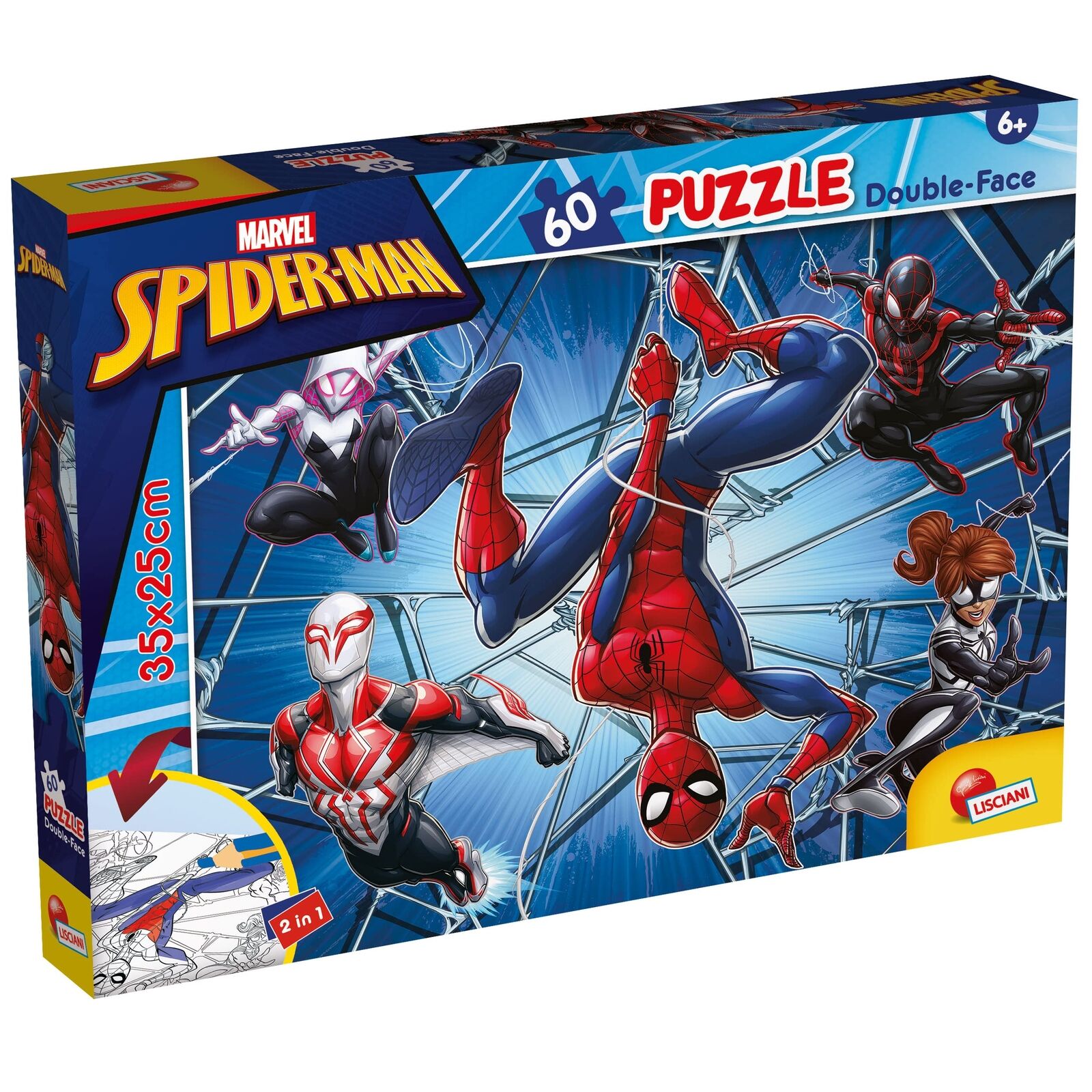 MARVEL PUZZLE DF M-PLUS 60 SPIDERMAN