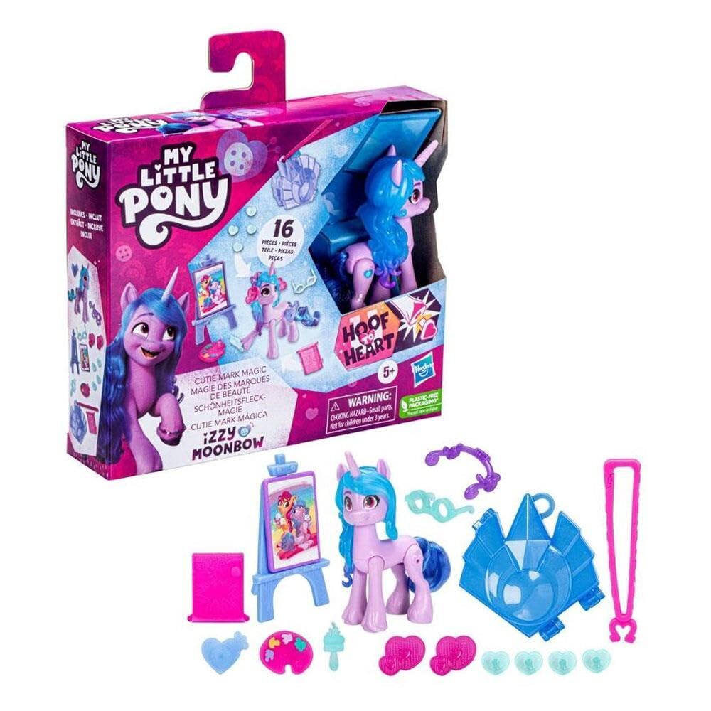 My Little Pony – Discover your pony sparkle beauty spot magic Izzy Moonbow, 7.5