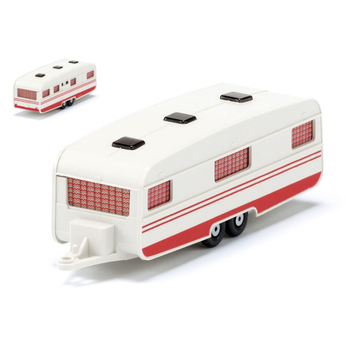 CARAVAN WILK ROULOTTE 2-ASSI 1964 1:87 Wiking Campers-Roulottes Die Cast