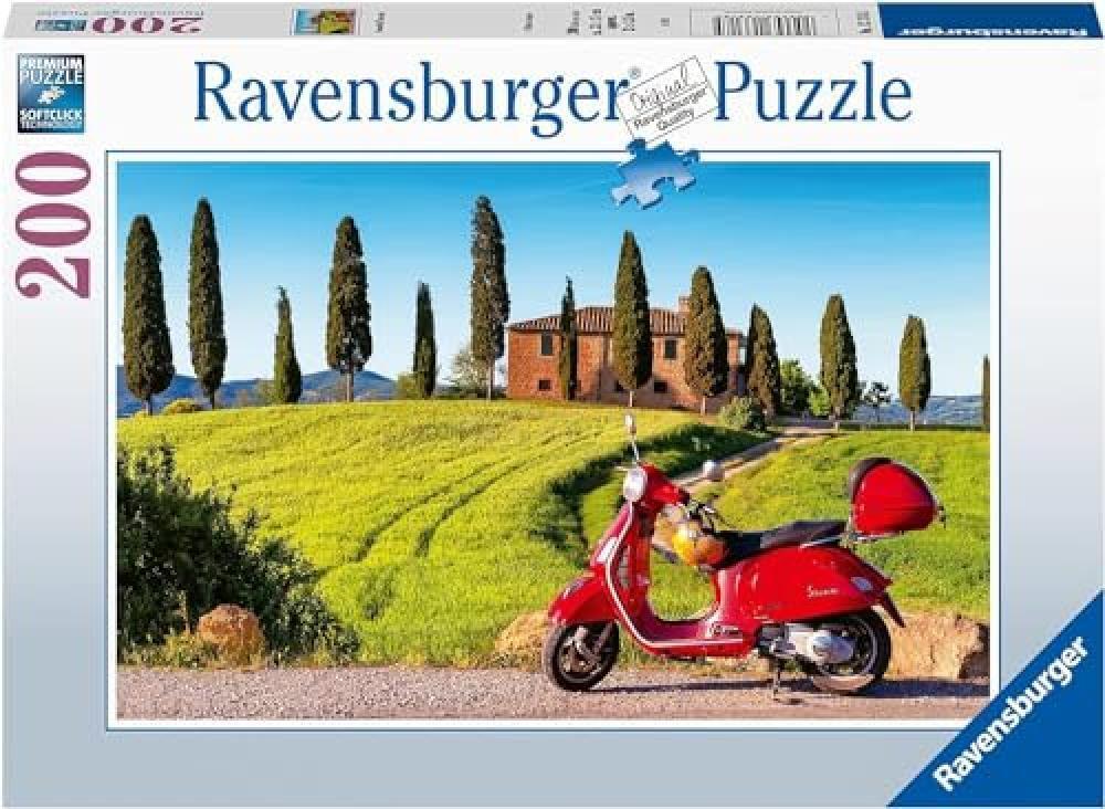 Ravensburger - Puzzle Toscana, Esclusiva Amazon, 200 Pezzi, Puzzle Adulti - NUOV